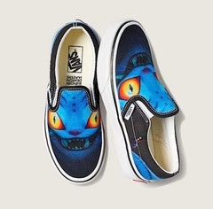 KPop Demon Hunters × Vans 12.5 Kids Classic Slip-On Shoe VNOO0EECBMA NEW