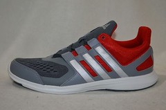Adidas Hyperfast 2.0 K Scarlet/Silver/Onix Boy’s Running Shoes – Size 6 NWB