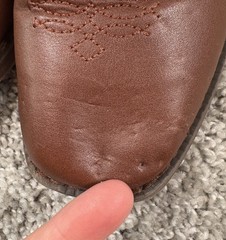 Roper Little Kid Texson Boot Brown Western Cowboy Size 2 – Flaws Read
