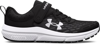 Under Armour Boys‘ Pre-School UA Assert 10 Alternate Closure Running Shoes Black