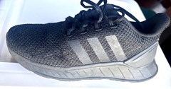 Adidas Swift Run 1.0 Sneaker Kids 1.5 Black Black Running Shoes