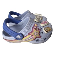 Bluey x Crocs Classic Clog Light Blue w/ 5 Jibbitz Sz c8