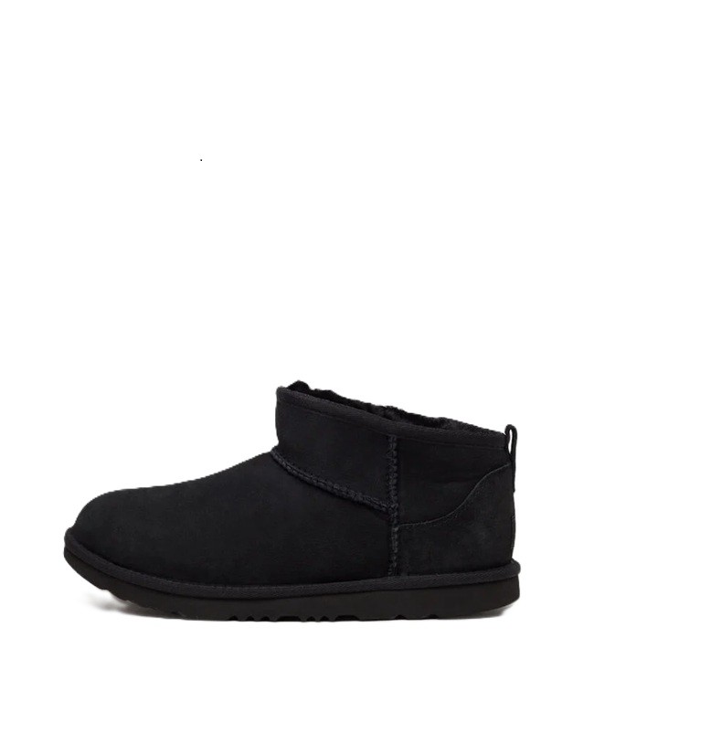 Little Kid’s UGG Classic Ultra Mini Black (1130750K-BLK)