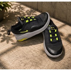 Nike Air Max Motion 2 Black Volt Gunsmoke Toddler Shoes AQ2744-011 Size 8C