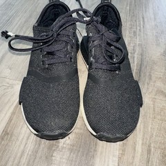 Size 11 (PS) – adidas NMD R1 Refined Low Black White