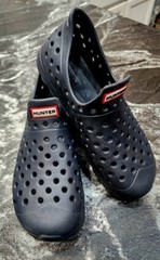 Hunter Kids Water Rain Shoes Navy Blue UK 13/US 1 Lightweight Breathable Beach