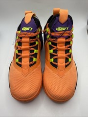 AND1 Kids Charge High Volt Attack Volt Orange Youth Sneakers Size 5