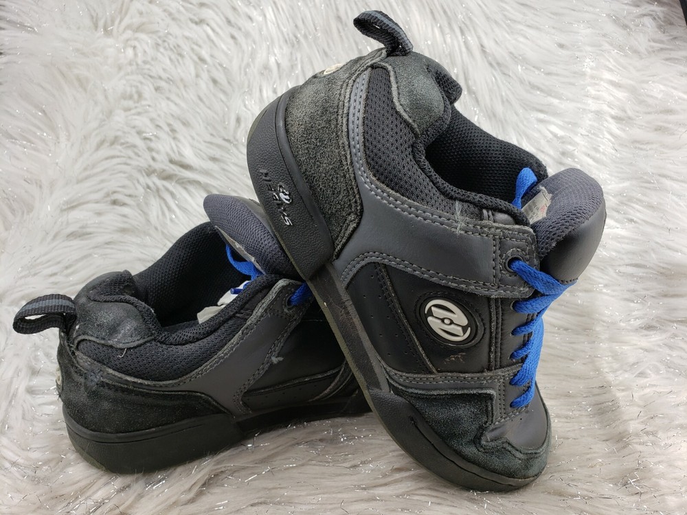 HEELY’S 9135 Black Suede Skate Skating Sneakers Size Youth US 3 EUR 34