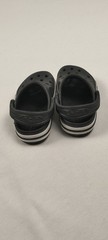 Crocs Crocband Kids Black/White Clog US 5 Slip-On Adjustable Strap