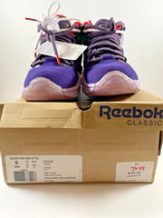 Size 6Y (7.5W) – Reebok Question Mid Ghost Of Christmas Future 2013 Purple Pink