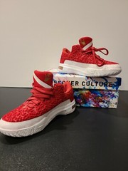 Red Crossover Culture SNIPER sneaker K LO LP Youth Size 4