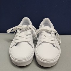 Vans Seldan Platform Sneakers Youth US 11 White Athletic Comfort Lace Up 500714