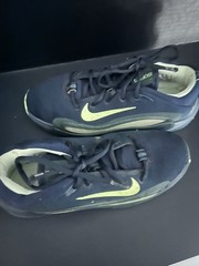 Nike Isofly GS Total Navy Green Size 4.5Y Basketball Hoopers Shoes FN4384 400