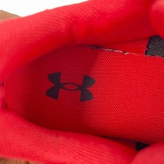 Under Armour Surge 3 Red Black Athletic Running Shoes 3024989-601 Youth Size 5Y