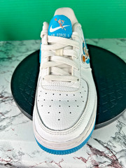 Nike Air Force 1 Low Bugs Bunny Space Jam White Blue Youth 5Y DM3353-100