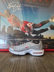 Nike Air max Plus Silver Bullets 2017 Metallic Silver Size 5 Y