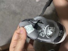 Stride Rite Made2Play Gray/Black Hook & Loop Athletic Sneakers Kids 2M