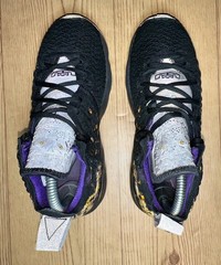 5.5Y / Womens 7 – Nike LeBron XVII 17 BG Lakers GS BQ5594-004 Basketball Shoes