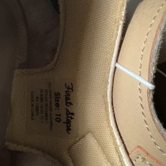 First Steps By Stepping Stones Unisex Size 10 Carmel Color