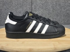 adidas Superstar J Core Black Youth Size 4 Shoes Unisex Kid’s Sneakers B23642