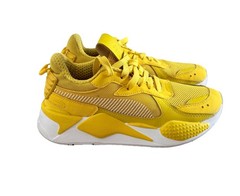 Puma RS-X Tech Yellow Neon Chunky Dad Shoes 374286-03 US 5Y Kids EUR 37 23cm