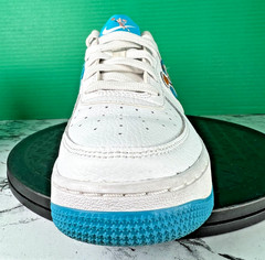 Nike Air Force 1 Low Bugs Bunny Space Jam White Blue Youth 5Y DM3353-100