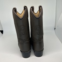 Durango Eagle Western Cowboy Boots BT804 Kid’s Size 8.5 D US Brown Rodeo