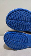 Crocs Handle Blue Waterproof Pull On Boots TODDLER SZ J 1 VERY NICE!