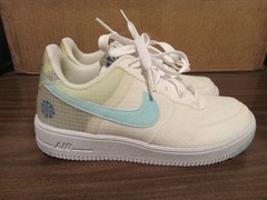 Nike Air Force 1 Low Move To Zero Crater GS White Sz 4.5Y / Women’s 6 DC9326-100