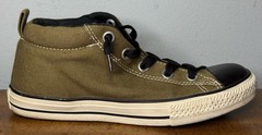 Converse All Star Army Green Sneakers – Junior Size 4