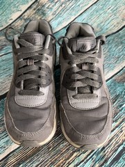 Size 4Y Nike Air Max 90 LTR Anthracite Dark Grey CD6864-015