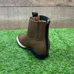 Baby/Toddlers Rodeo Western Python Cowboy Boots Zipper Botin Nino Piton Est. 281