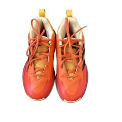 Adidas Cross Em Up Select Junior Basketball Shoes Size 4.5 Orange Black EUC Kids