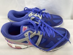 NIKE AIR MAX RUNLITE4(GRADE SCHOOL) SNEAKERS PURPLE PINK SILVER SIZE 6Y