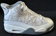 Nike Air Jordan Dub Zero White Cool Grey DV1360-107 GS Size 4y / WMNS Size 6.5
