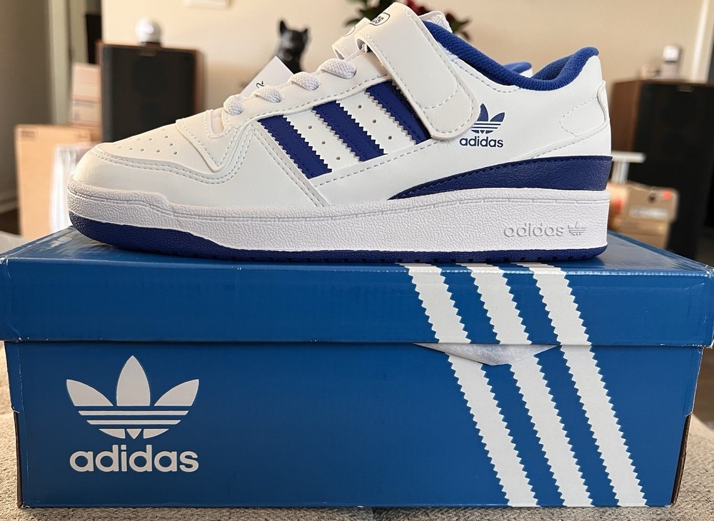 adidas Forum Low C White / Royal Blue 2021 – FY7978 Size 3