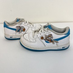 Nike Air Force 1 Space Jam Hare Bugs Bunny Lola Bunny Blue White DM3356-100 10C