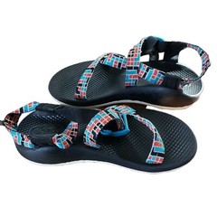 Chaco Kids Z/1 Ecotread Sandal Tube Teal J180260 Size 4 Trails River Outdoor