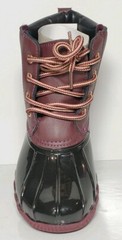 KIDS GAVIN 17K DUCK BOOTS NEW / BOX BURGUNDY / BLACK MULTIPLE SIZES