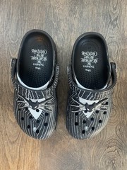Crocs Disney Nightmare Before Christmas Clogs Child Size C13 Jack Skellington