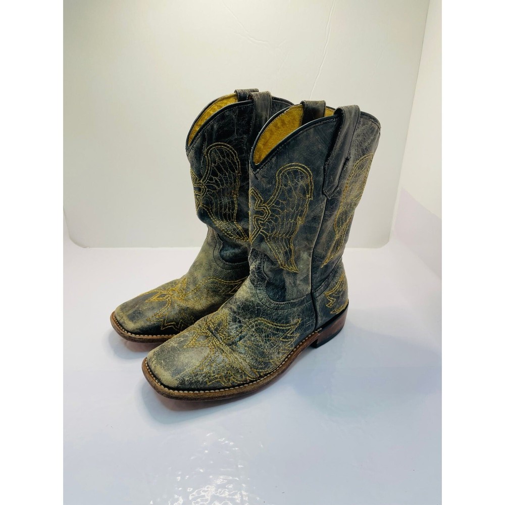 Corral Wings & Cross Cowboy Boots 1.5