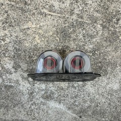 Heelys Replacement Wheels Pair Gray Red Bearings OEM New Sealed Skate Shoes