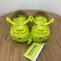 Crocs Classic Dreamworks Shrek Clog Size J2 Juniors Kid’s Green
