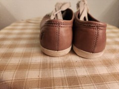 Frye Chambers Low Sneaker Leather Lace Up Camel Shoes Size Youth US 12 #3