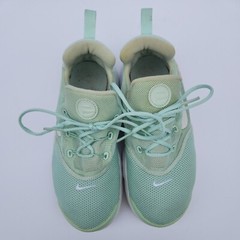 2017 Nike Presto Fly „Igloo“ Mint Green with White Swoosh Youth Shoes Size 3Y