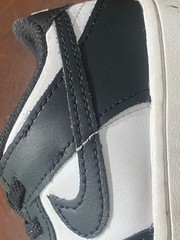 Nike – Dunk Panda Black and White Leather Shoes Toddler Size 9C ** FAST SHIPPING