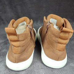 Cat & Jack Athletic Mid Top Brown Boots Youth Size 2 kids shoes