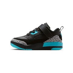 PRE SCHOOL JORDAN SPIZIKE LOW_BLACK/WOLF GREY-GAMMA BLUE FQ3951-005-SIZE 12