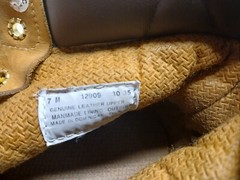 Timberland Toddlers Wheat 6″ Premium Boots Size 7M (012809)