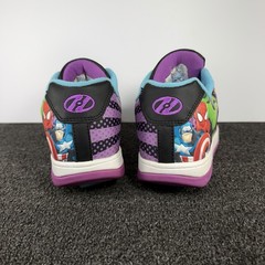 Heelys Marvel Avengers Split Skate Shoes Youth Size 6 Wheeled Roller Sneakers